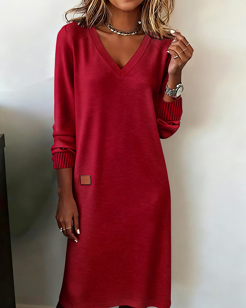 Warm Elegant Everyday Sweater Dress