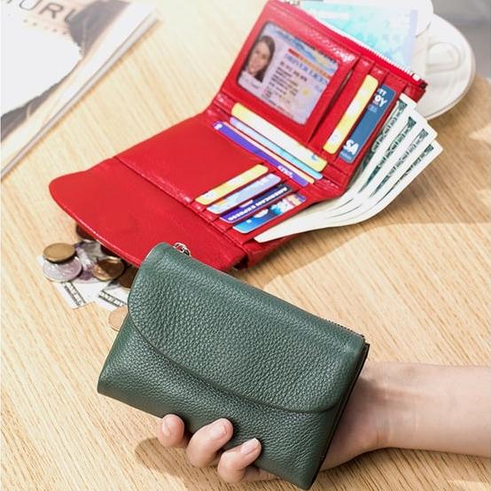 Elegant Leather Wallet Practical Organization