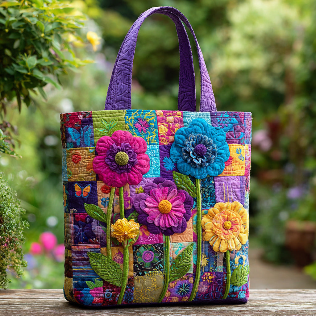 Timeless Artistic Floral Bag