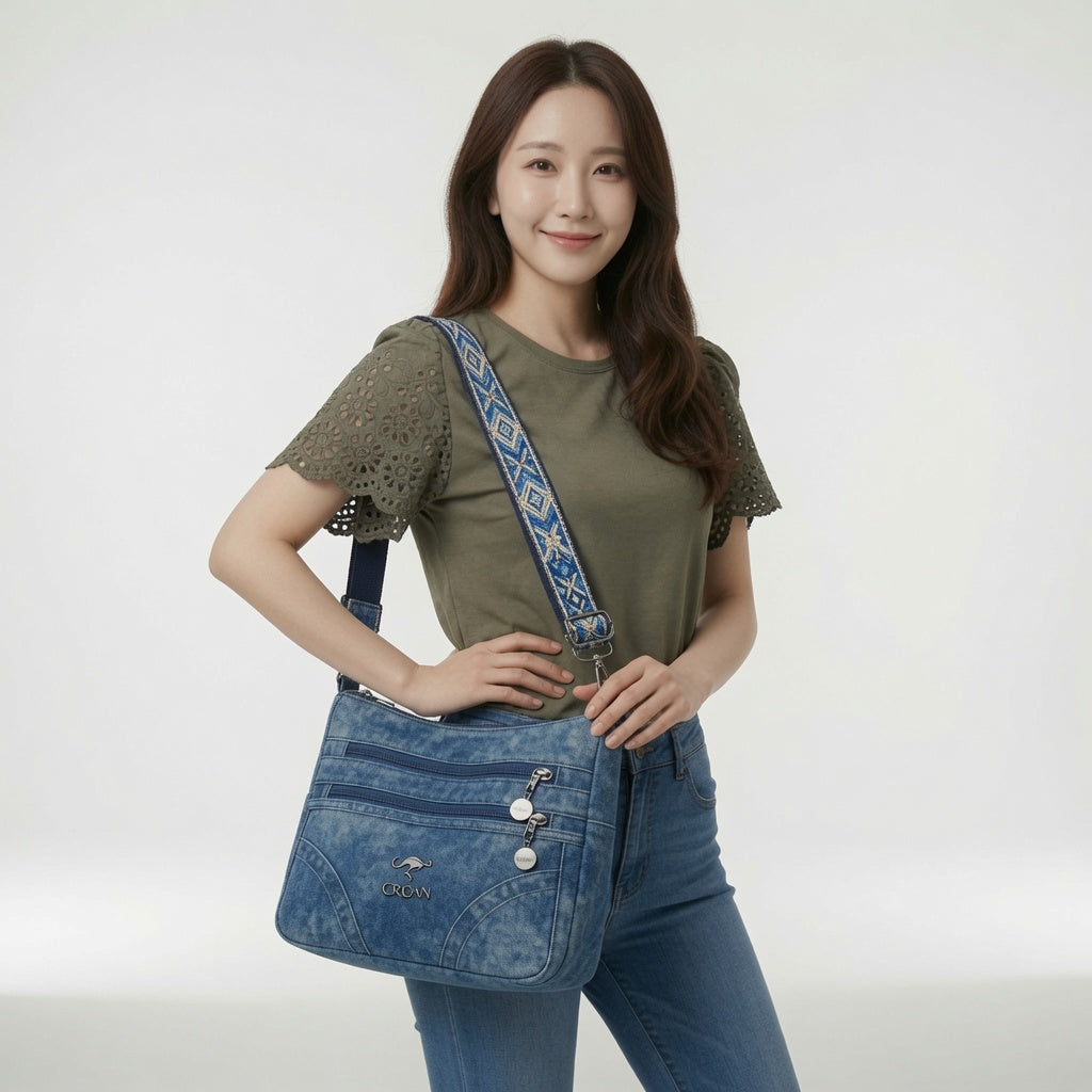 Large Capacity Crossbody Bag Everyday Elegance