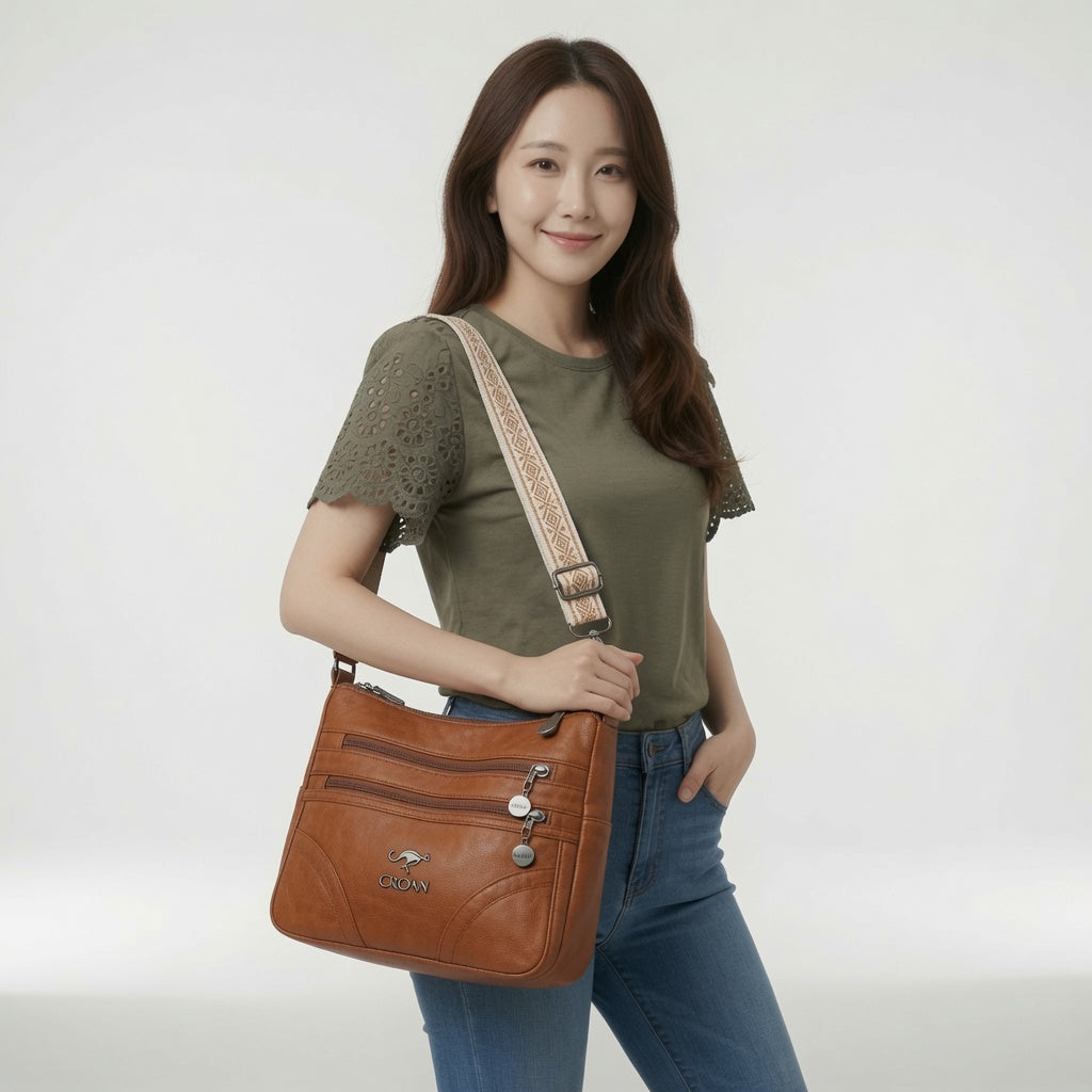 Large Capacity Crossbody Bag Everyday Elegance
