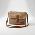 Woven Crossbody Bag Bohemian Charm