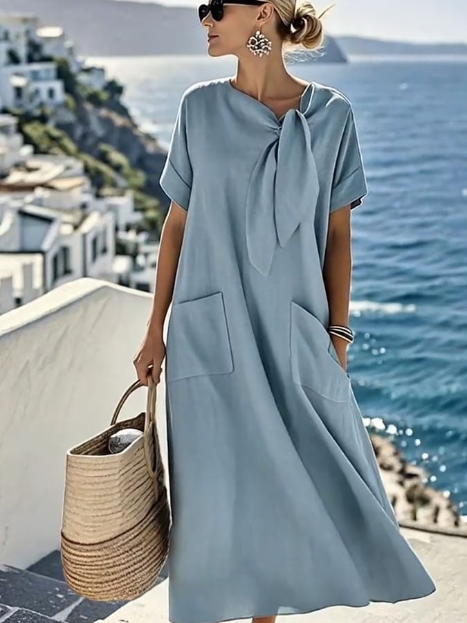 Flowy Summer Cotton Dress