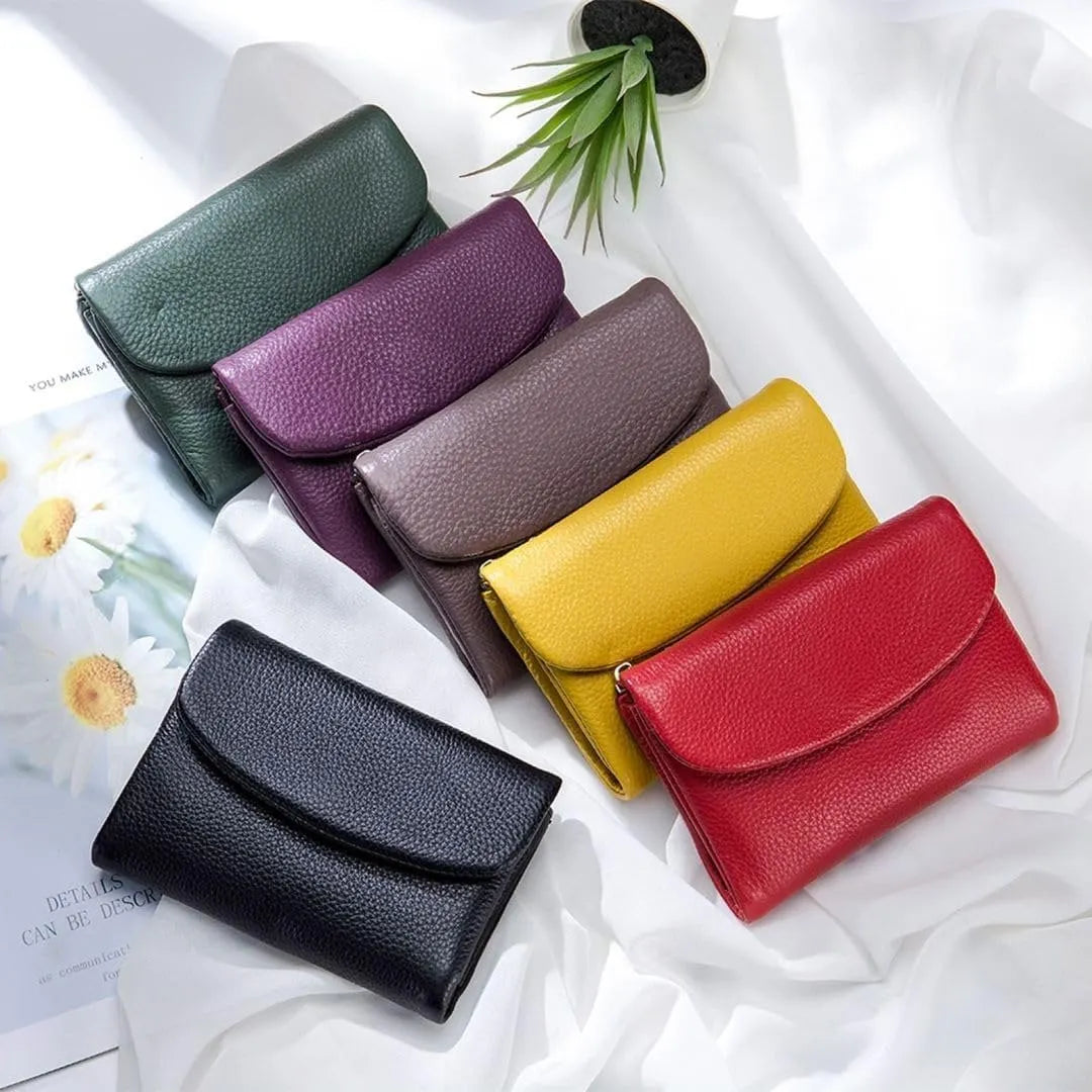 Elegant Leather Wallet Practical Organization