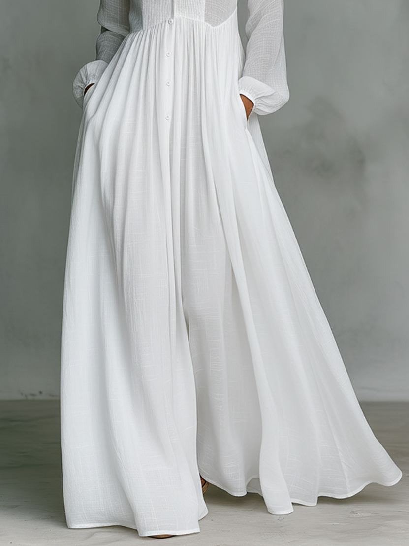 Refined Minimalist Maxi Dress