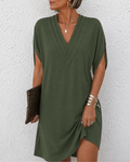 V Neckline Dress