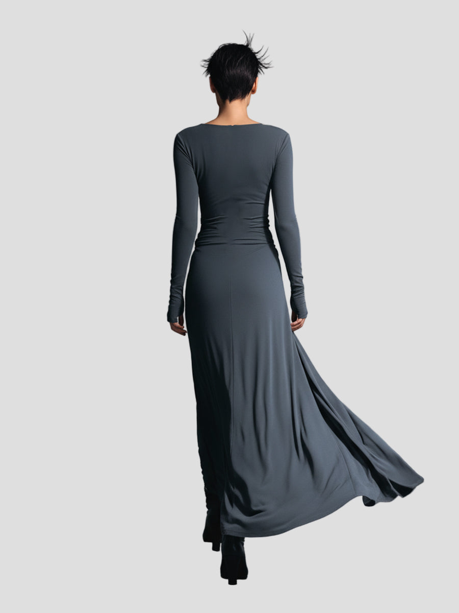 Flowy Dress Flattering Silhouette Elegance