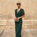 Elegant Green Dress - Morgan