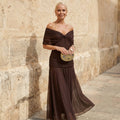 Elegant Brown Dress
