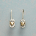 Soft Symbolic Heart Earrings for Everyday