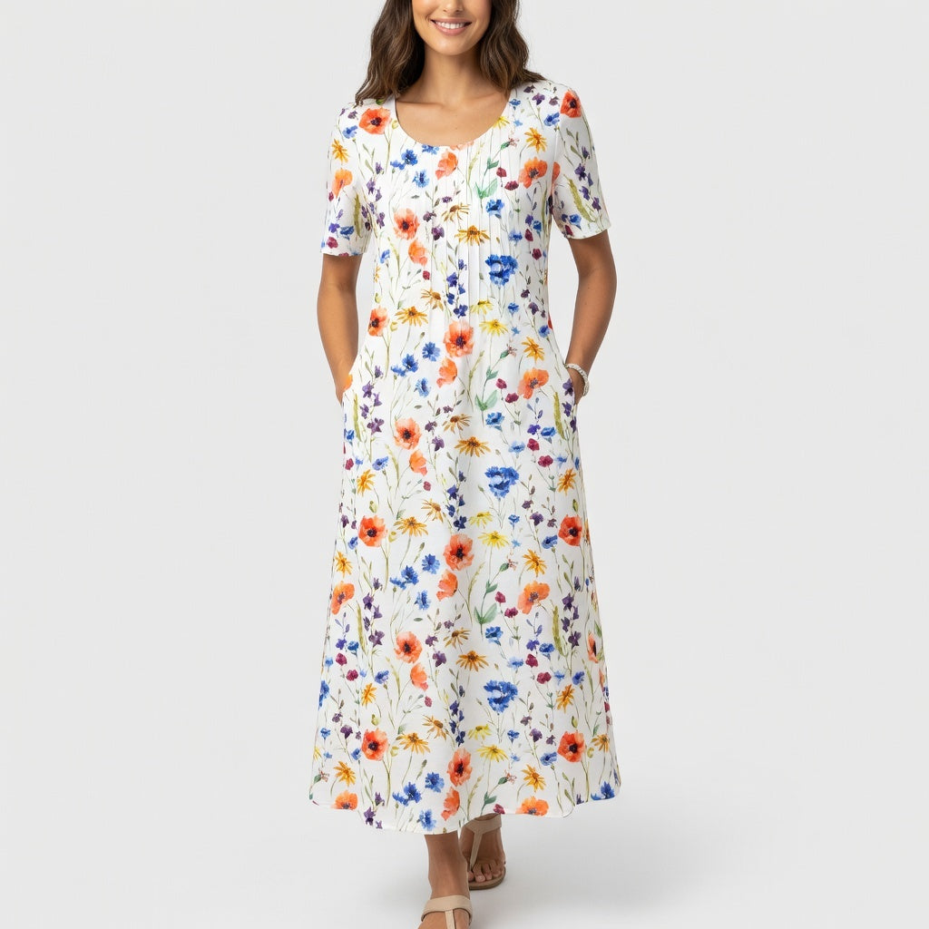 Elegant Ruffle Dress