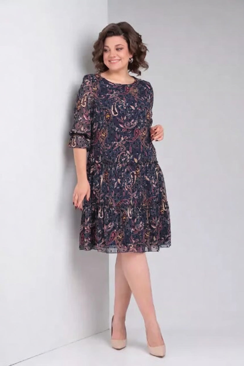 Elegant Floral Dress Timeless Style