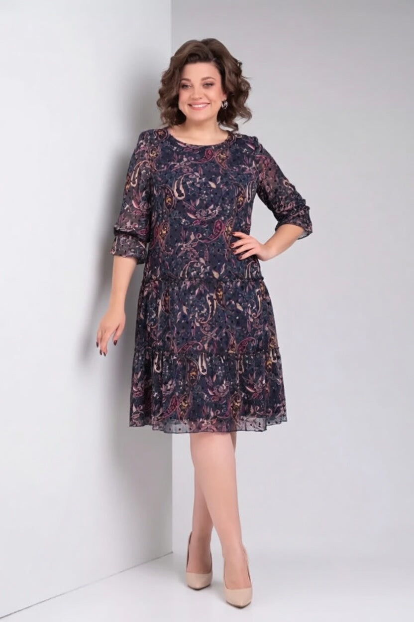 Elegant Floral Dress Timeless Style