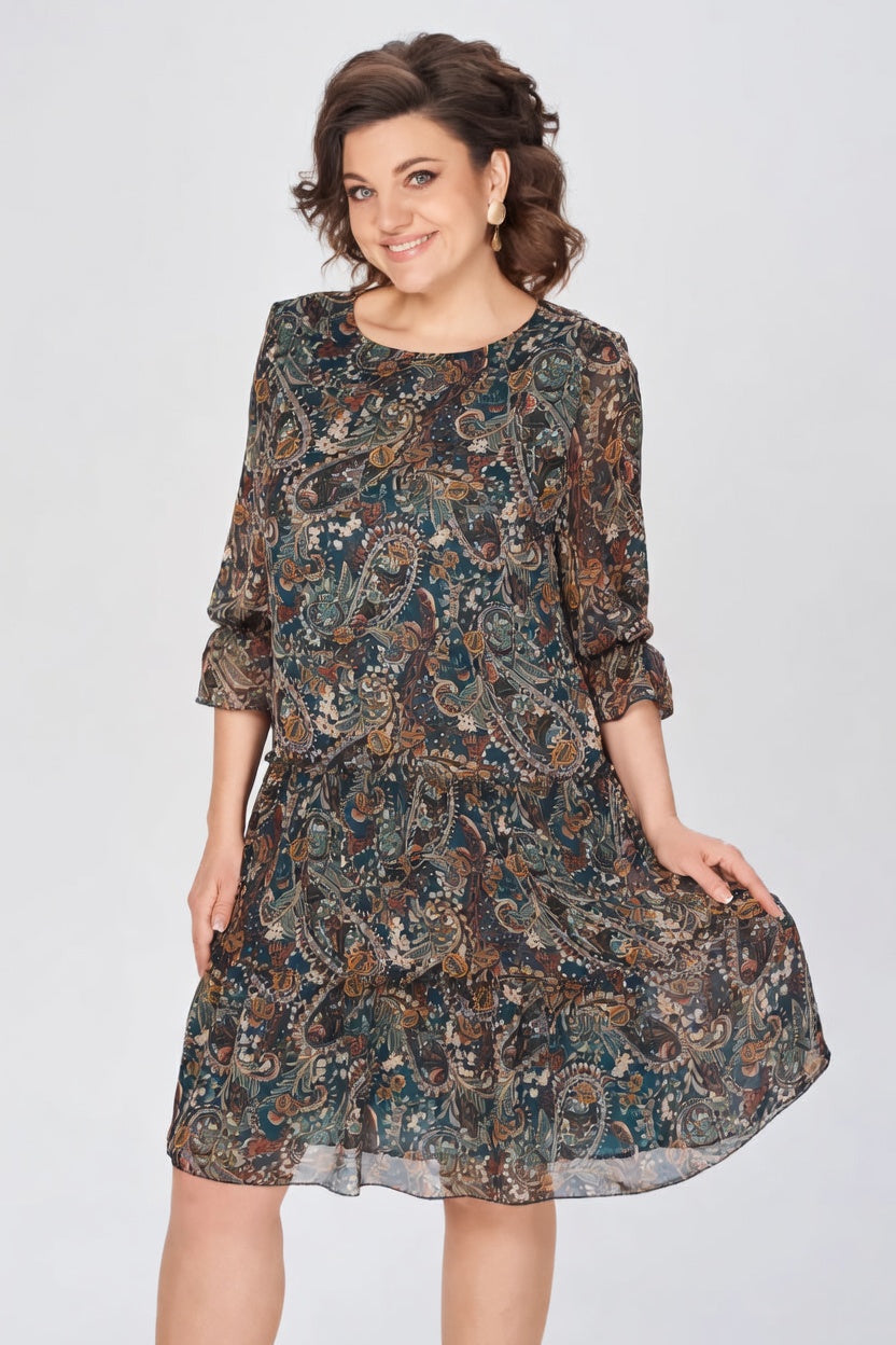Elegant Floral Dress Timeless Style