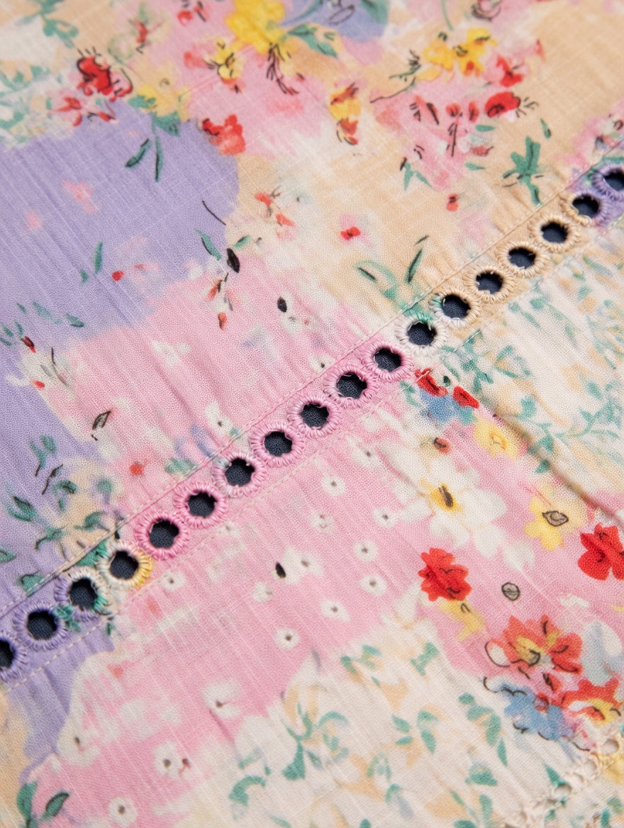 Floral Flowy Dress Summer Charm - Style 2