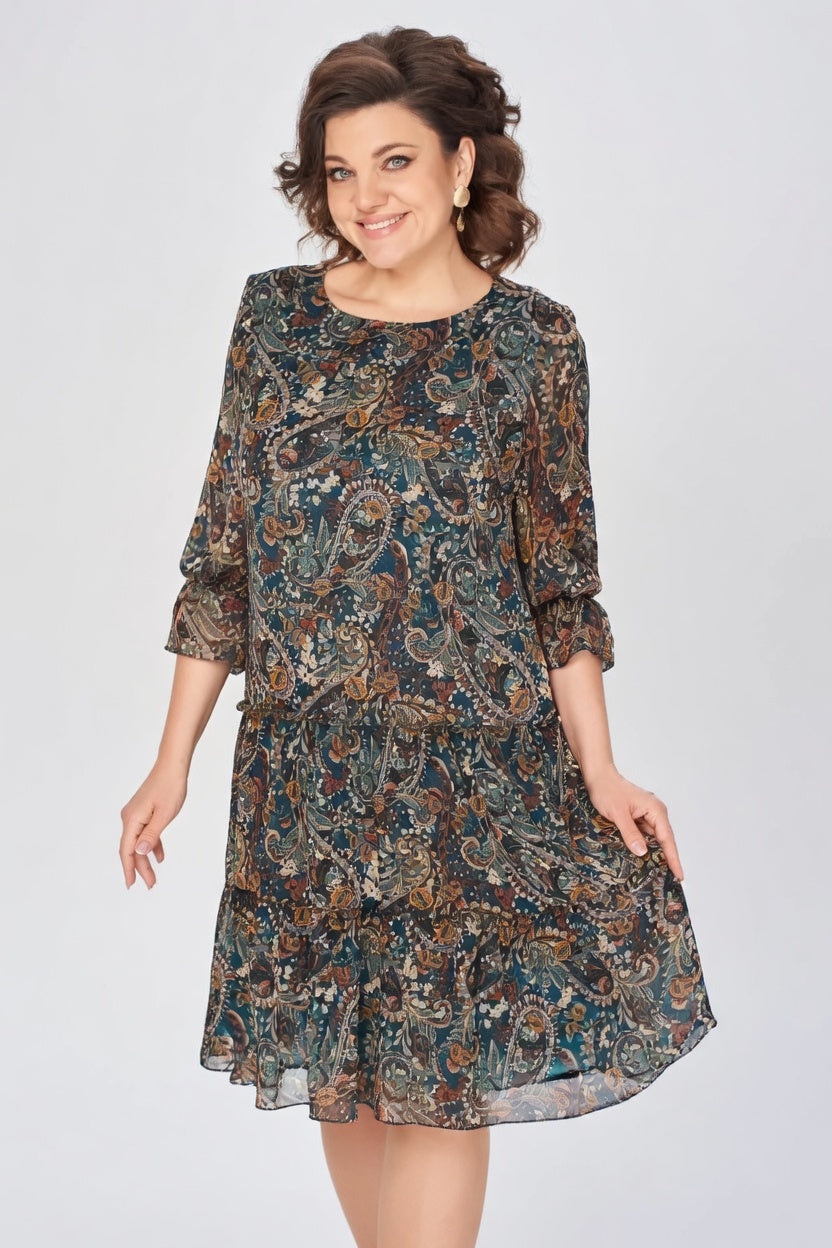 Elegant Floral Dress Timeless Style