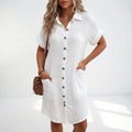 Elegant Easy to Wear Shirt Dress