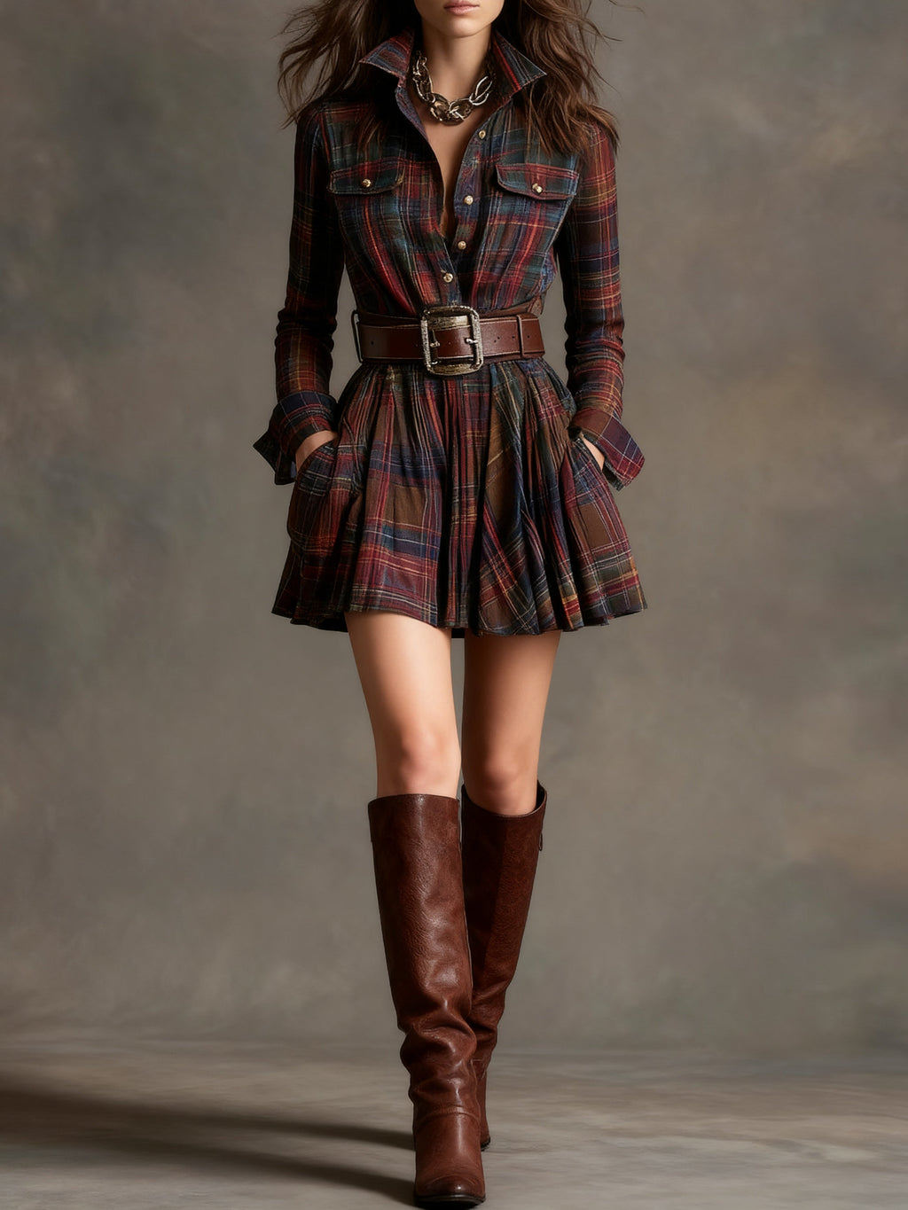 Classic Feminine Everyday Mini Dress