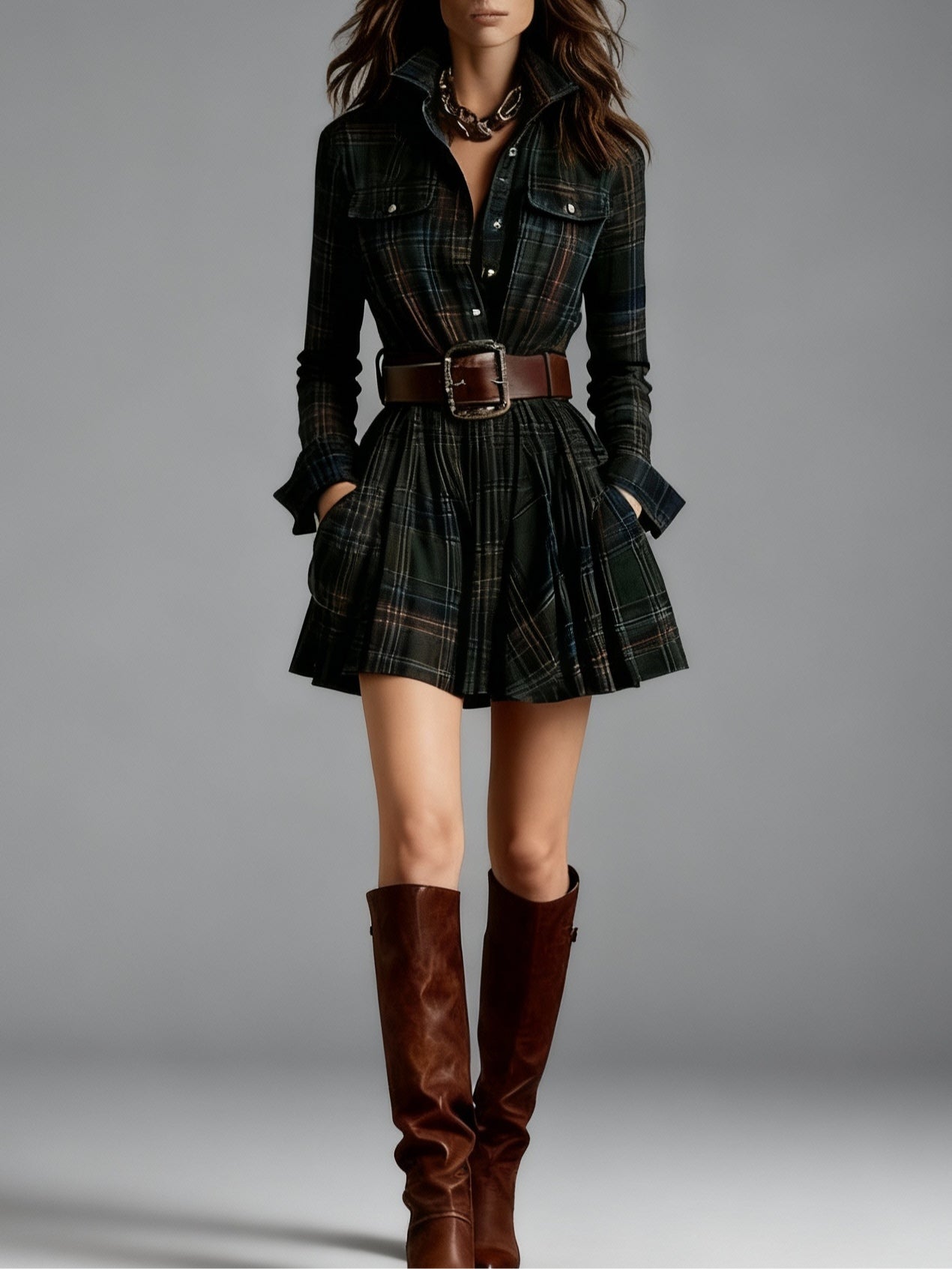 Classic Feminine Everyday Mini Dress