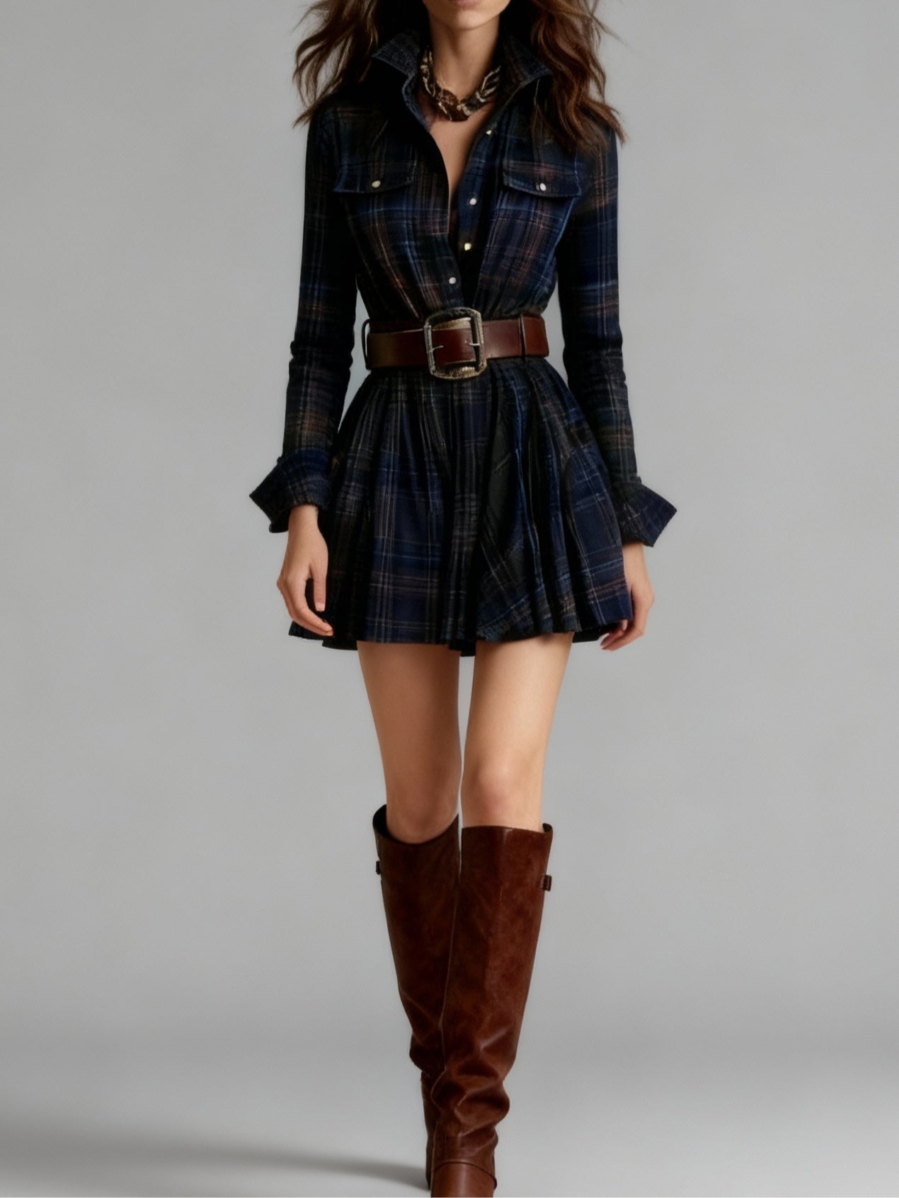 Classic Feminine Everyday Mini Dress