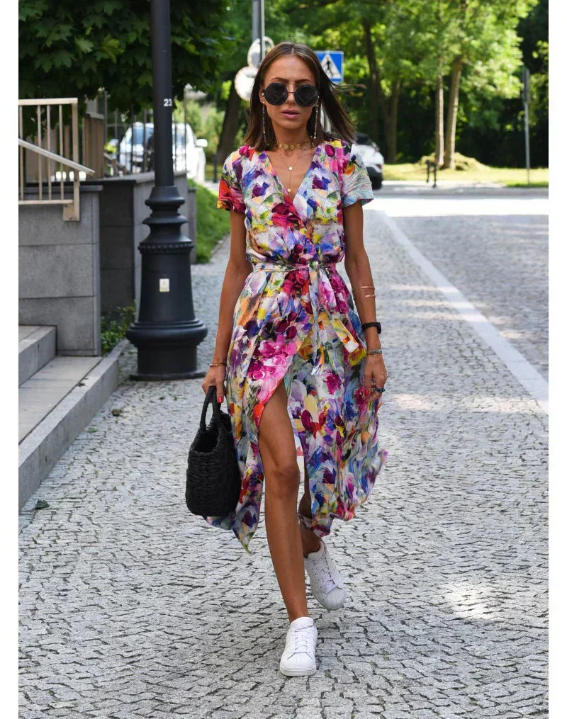 Comfortable Feminine Flowy Dress