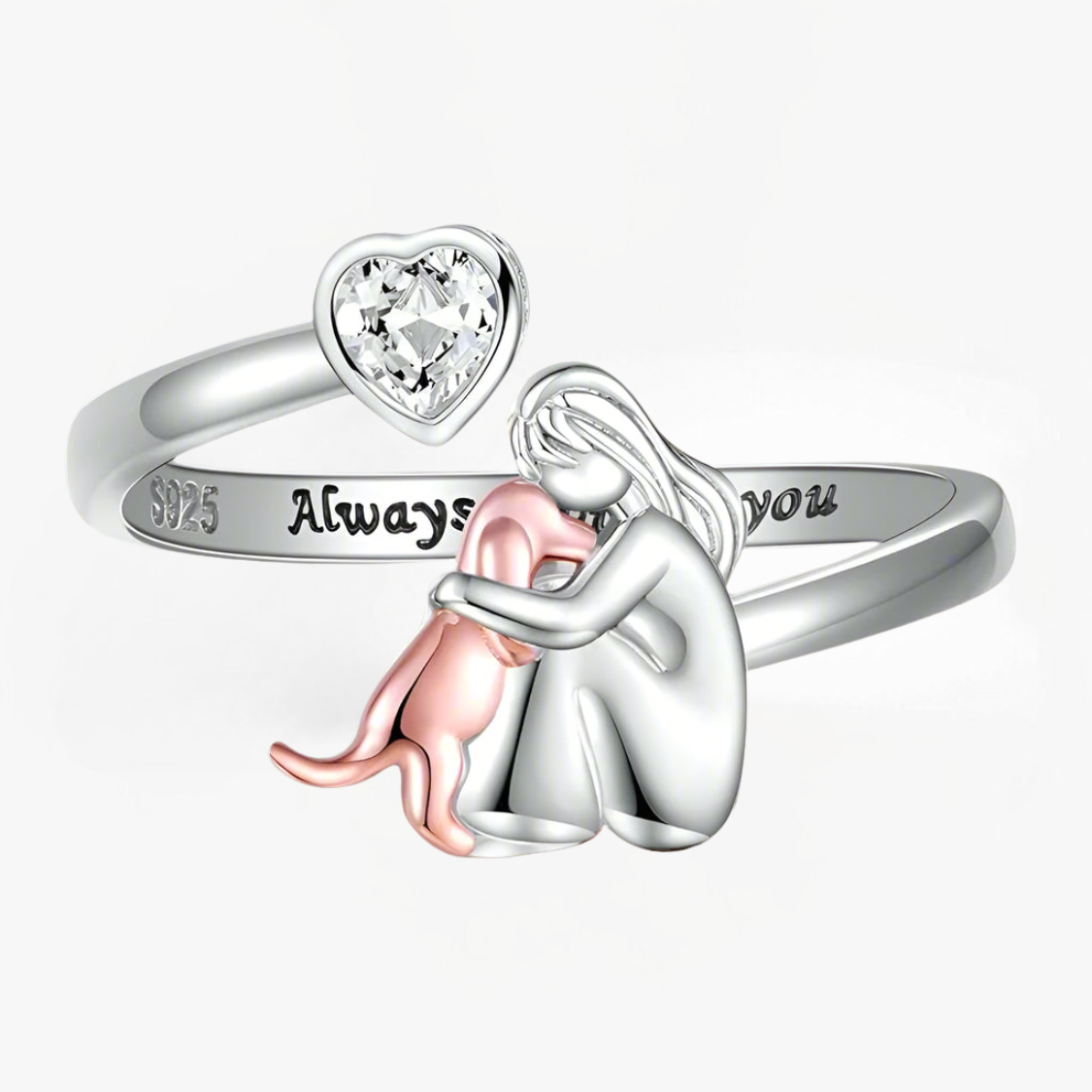 Animal Icon Ring in Pink