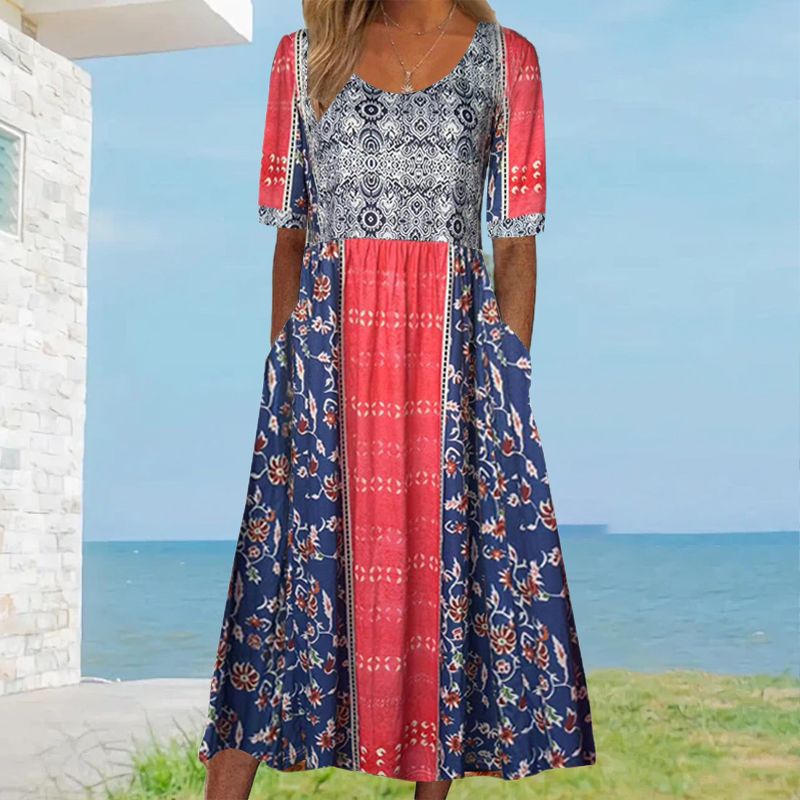 Elegant Comfortable Bohemian Dress