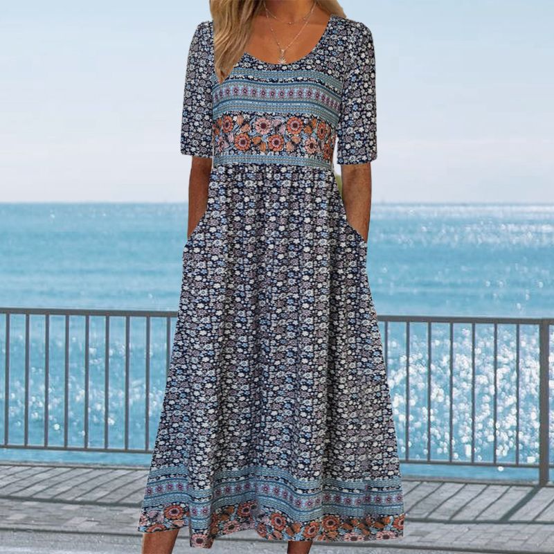 Elegant Comfortable Bohemian Dress