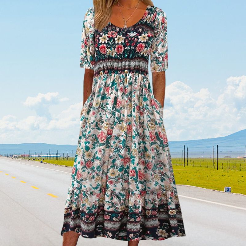 Elegant Comfortable Bohemian Dress