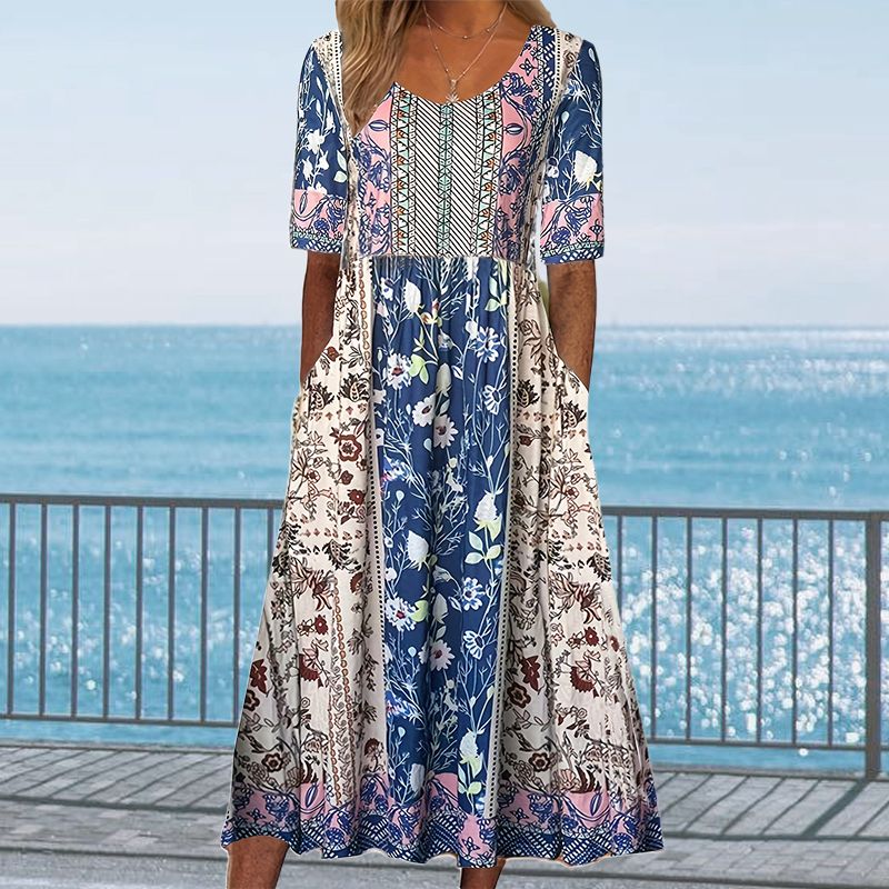Elegant Comfortable Bohemian Dress