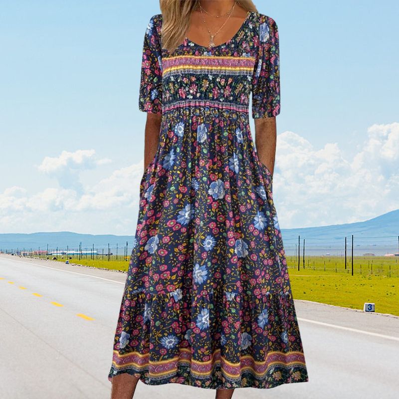 Elegant Comfortable Bohemian Dress