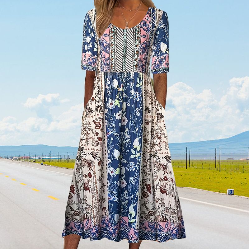 Elegant Comfortable Bohemian Dress