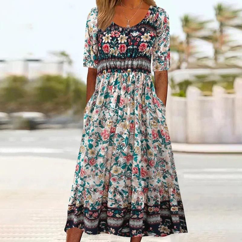 Elegant Comfortable Bohemian Dress