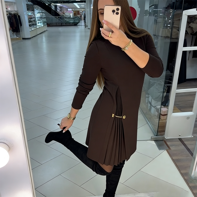 Elegant Structured Dress Timeless Comfort