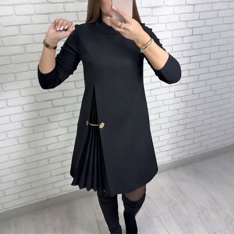 Elegant Structured Dress Timeless Comfort