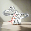 Eternal Tenderness Dog Memorial Ring